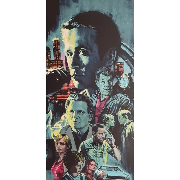Drive By Paul Mann Variant Colorway Not Mondo 24x36 screenprint Ryan Gosling - Picture 3 of 5